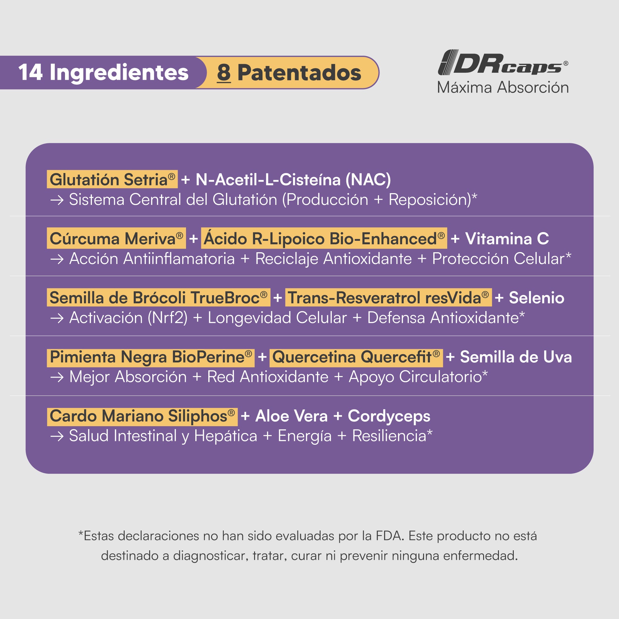Glutatión Amino Complex (2026)
